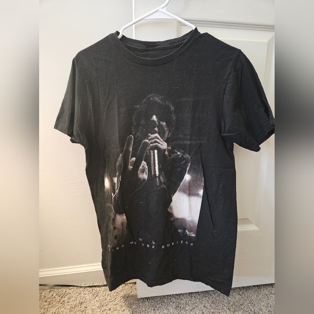 Bring Me The Horizon Band Tee Black Graphic T-Shirt